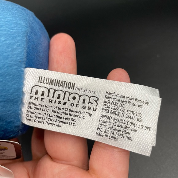 Minions the rise of Gru Otto mini 3 inch plush toy - Picture 2 of 5